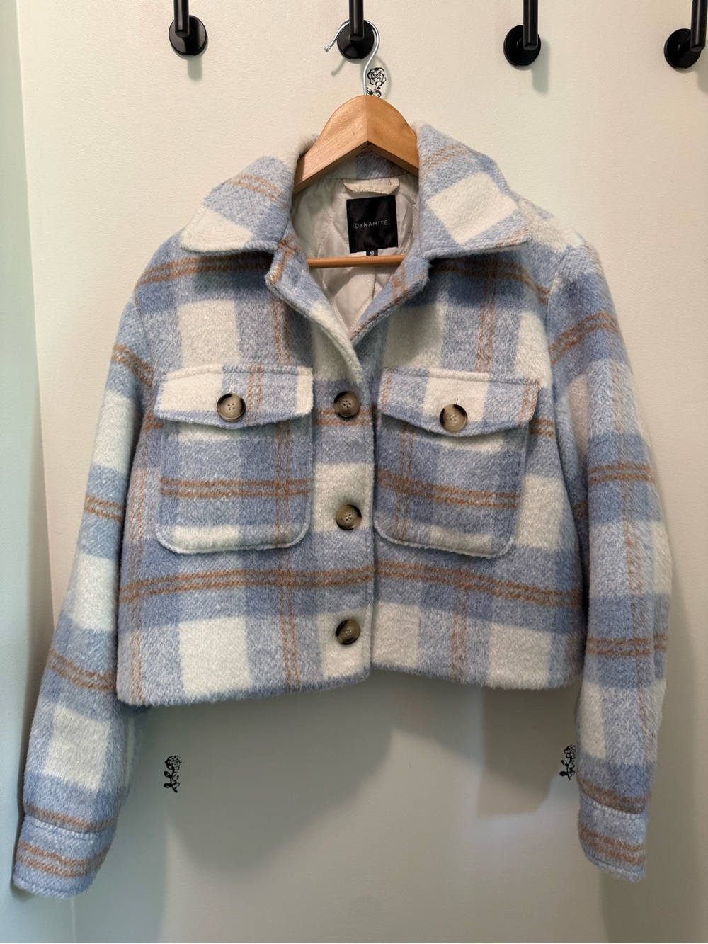 Plaid Cropped Jacket